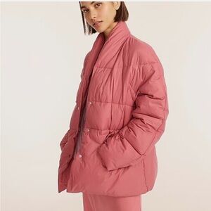 J.Crew Rose Petal Alps Puffer Jacket PrimaLoft Women's XXS